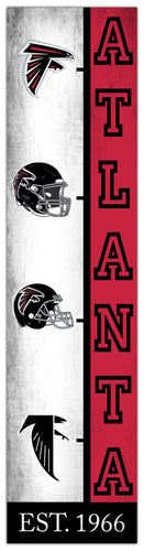 Wholesale NFL2210-Team Logo Progression 6x24 / N2210-Atlanta Falcons