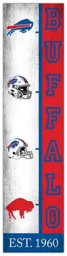 Wholesale NFL2210-Team Logo Progression 6x24 / N2210-Buffalo Bills