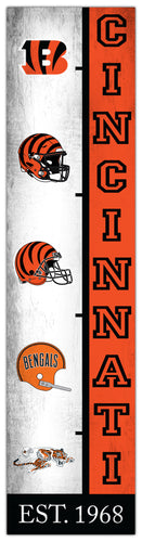 Wholesale NFL2210-Team Logo Progression 6x24 / N2210-Cincinnati Bengals