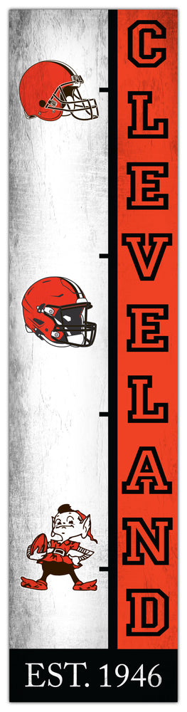 Wholesale NFL2210-Team Logo Progression 6x24 / N2210-Cleveland Browns