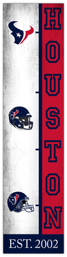 Wholesale NFL2210-Team Logo Progression 6x24 / N2210-Houston Texans