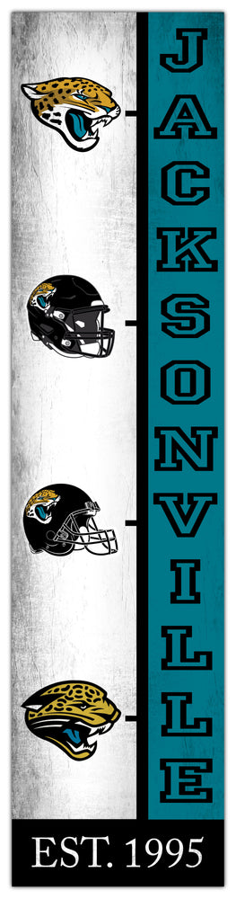 Wholesale NFL2210-Team Logo Progression 6x24 / N2210-Jacksonville Jaguars