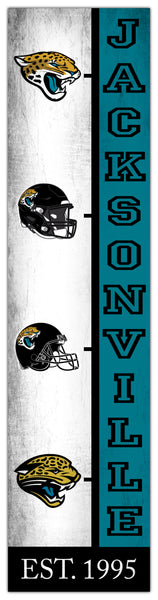 Wholesale NFL2210-Team Logo Progression 6x24 / N2210-Jacksonville Jaguars