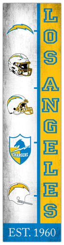 Wholesale NFL2210-Team Logo Progression 6x24 / N2210-Los Angeles Chargers