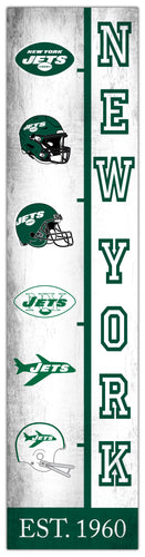Wholesale NFL2210-Team Logo Progression 6x24 / N2210-New York Jets