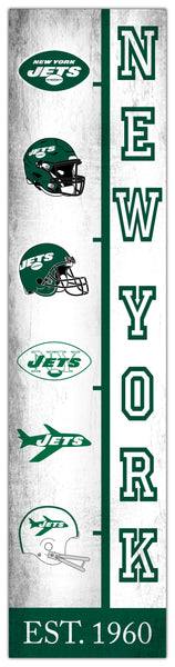 Wholesale NFL2210-Team Logo Progression 6x24 / N2210-New York Jets