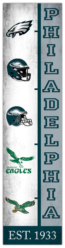 Wholesale NFL2210-Team Logo Progression 6x24 / N2210-Philadelphia Eagles