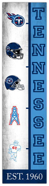 Wholesale NFL2210-Team Logo Progression 6x24 / N2210-Tennessee Titans