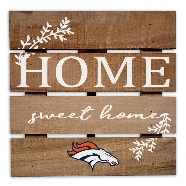 Wholesale NFL2221-Home Sweet Home Trivet Hot Plate / N2221-Denver Broncos