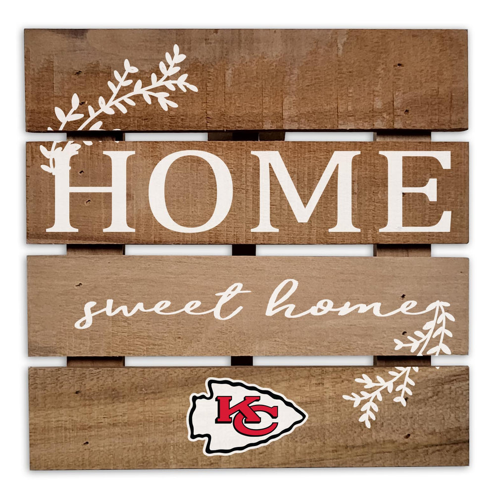 Wholesale NFL2221-Home Sweet Home Trivet Hot Plate / N2221-Kansas City Chiefs