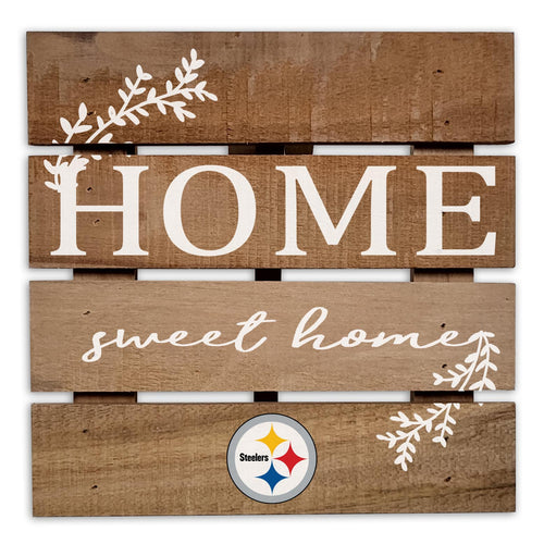 Wholesale NFL2221-Home Sweet Home Trivet Hot Plate / N2221-Pittsburgh Steelers