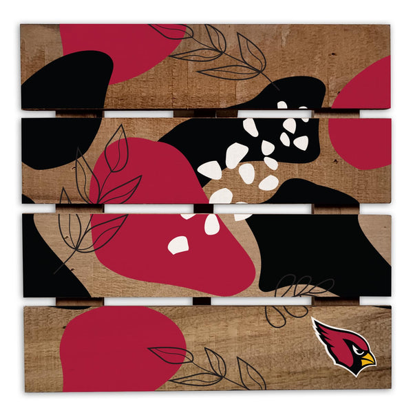 Wholesale NFL2222-Abstract Floral Trivet Hot Plate / N2222-Arizona Cardinals