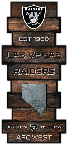 Wholesale NFL2225-Wood Celebration Stack / N2225-Las Vegas Raiders