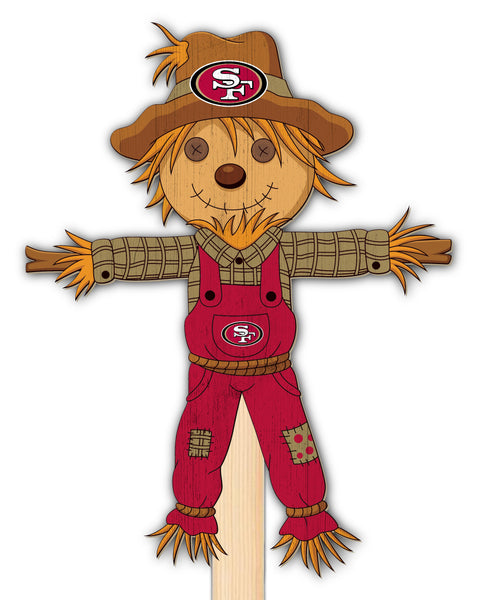 Wholesale NFL2227-Scarecrow Yard Stake / N2227-San Francisco 49ers