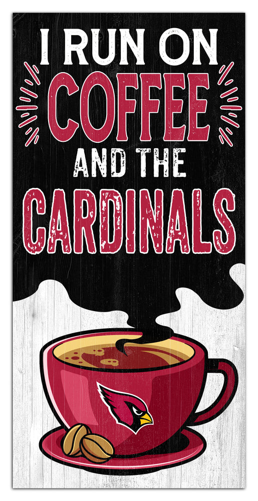 Wholesale NFL2229-I run on coffee 6x12 / N2229-Arizona Cardinals