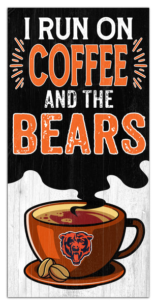 Wholesale NFL2229-I run on coffee 6x12 / N2229-Chicago Bears