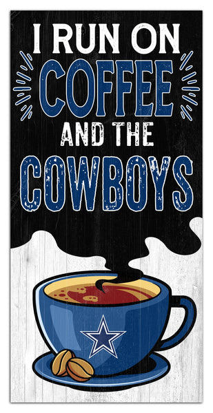 Wholesale NFL2229-I run on coffee 6x12 / N2229-Dallas Cowboys