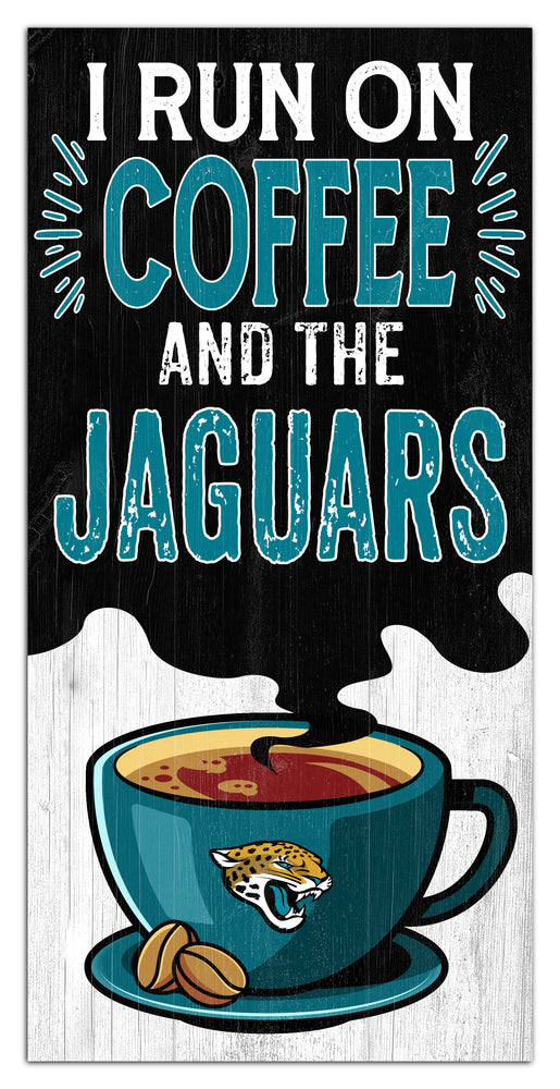 Wholesale NFL2229-I run on coffee 6x12 / N2229-Jacksonville Jaguars