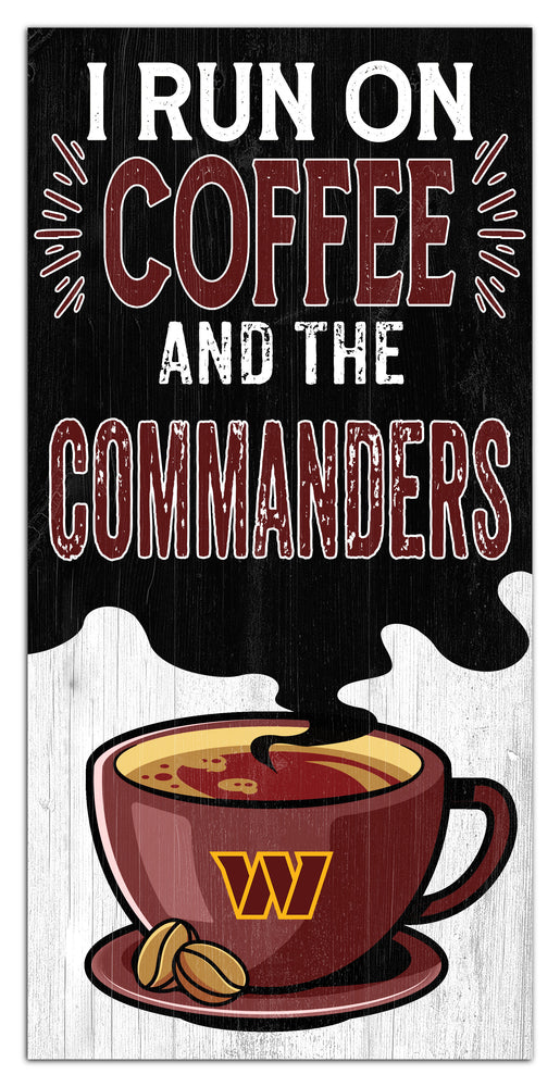 Wholesale NFL2229-I run on coffee 6x12 / N2229-Washington Commanders