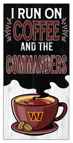 Wholesale NFL2229-I run on coffee 6x12 / N2229-Washington Commanders