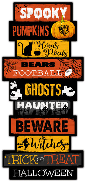 Wholesale NFL2231-Halloween Celebration Stack / N2231-Chicago Bears