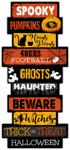 Wholesale NFL2231-Halloween Celebration Stack / N2231-San Francisco 49ers