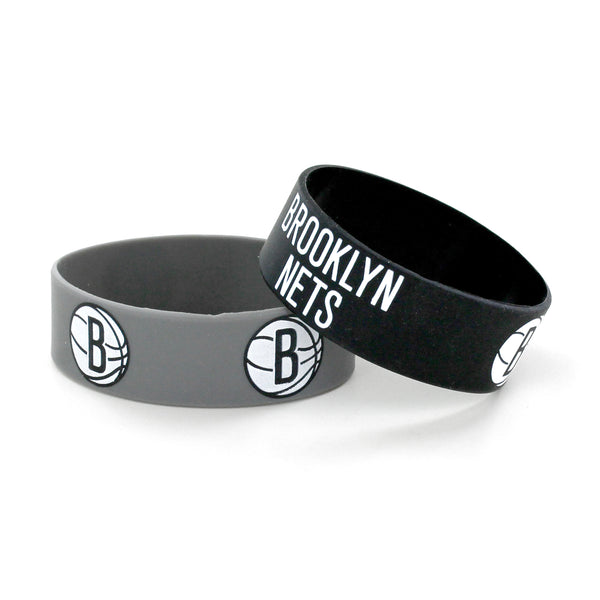 WHOLESALE NEW JERSEY NETS WIDE BRACELET (2-PACK)