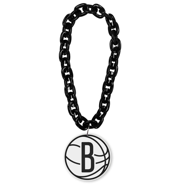 WHOLESALE NEW JERSEY NETS (BLACK) FAN CHAIN