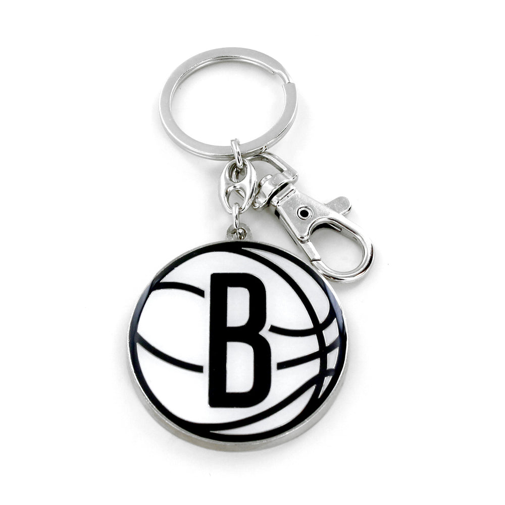 WHOLESALE NEW JERSEY NETS TEAM LOGO HEAVYWEIGHT KEYCHAIN