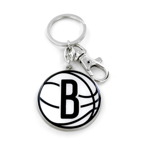 WHOLESALE NEW JERSEY NETS TEAM LOGO HEAVYWEIGHT KEYCHAIN