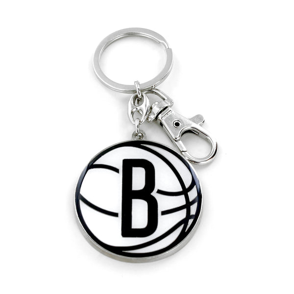 WHOLESALE NEW JERSEY NETS TEAM LOGO HEAVYWEIGHT KEYCHAIN