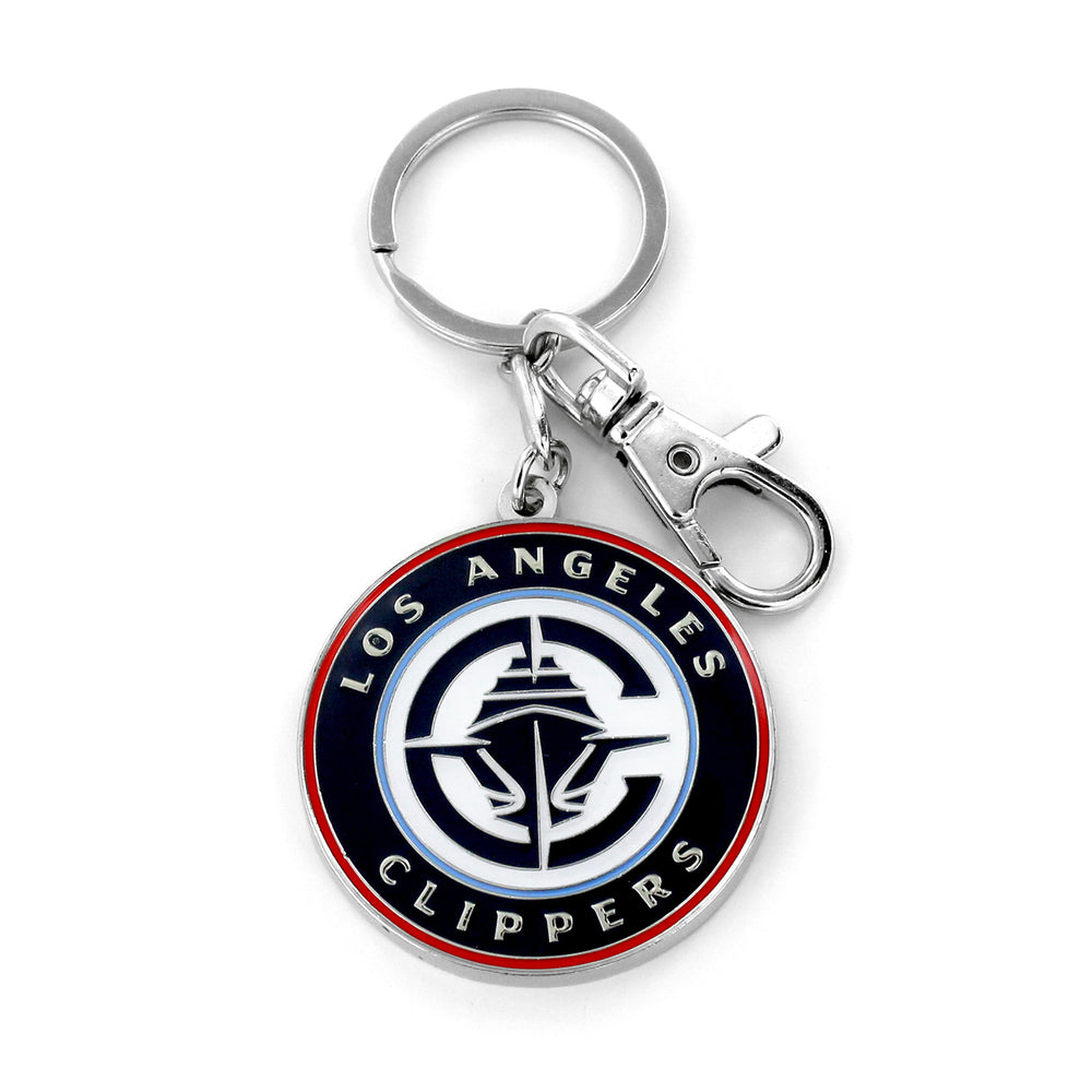 WHOLESALE LOS ANGELES CLIPPERS TEAM LOGO HEAVYWEIGHT KEYCHAIN