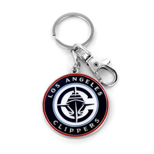 WHOLESALE LOS ANGELES CLIPPERS TEAM LOGO HEAVYWEIGHT KEYCHAIN