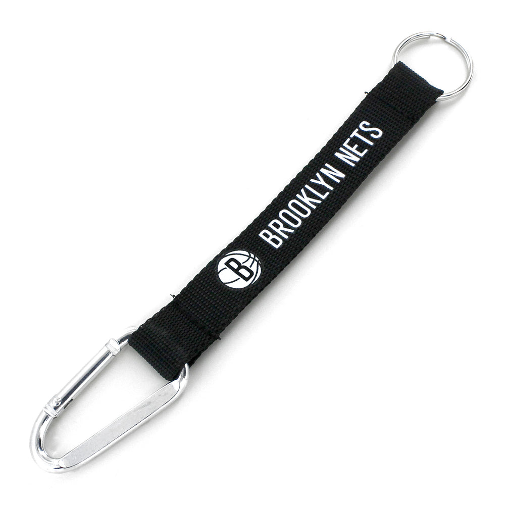 NEW JERSEY NETS CARABINER LANYARD KEYCHAIN