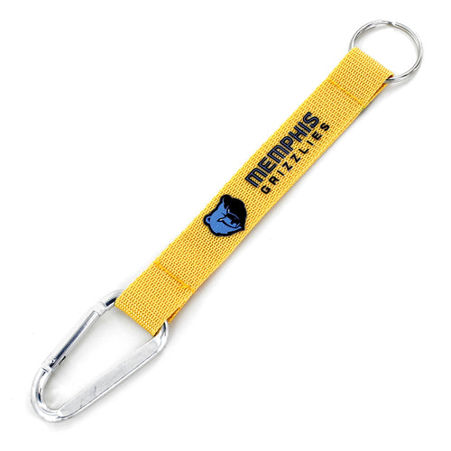 WHOLESALE MEMPHIS GRIZZLIES CARABINER LANYARD KEYCHAIN