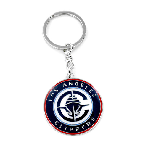 WHOLESALE LOS ANGELES CLIPPERS LOGO KEYCHAIN