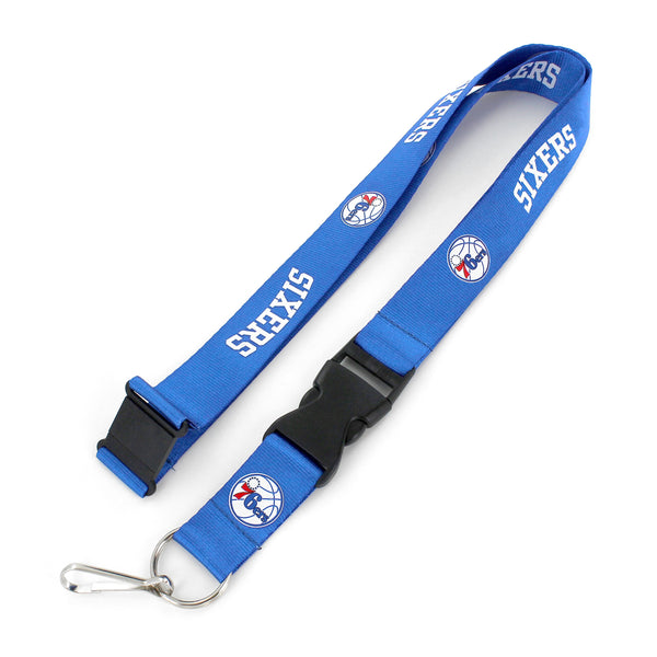 WHOLESALE PHILADELPHIA 76ERS (BLUE) TEAM LANYARD
