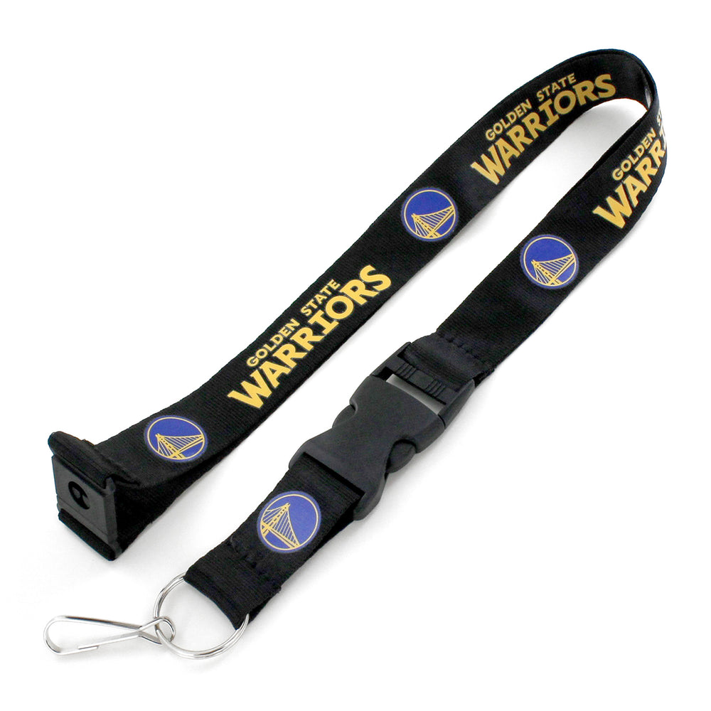 GOLDEN STATE WARRIORS (BLACK) TEAM LANYARD
