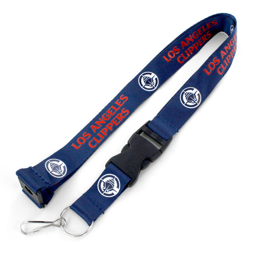 WHOLESALE LOS ANGELES CLIPPERS (BLUE) TEAM LANYARD