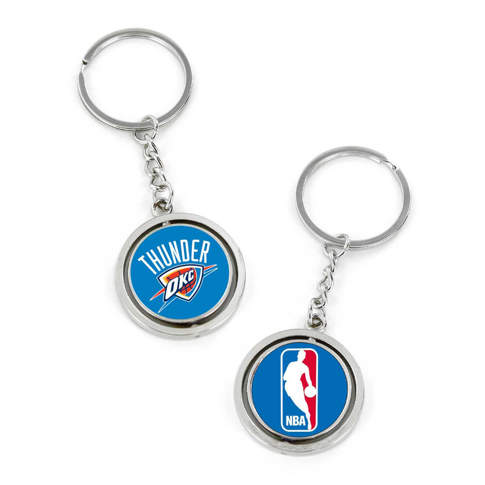 WHOLESALE OKLAHOMA CITY THUNDER SPINNING KEYCHAIN