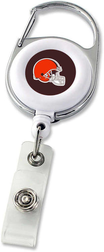 WHOLESALE CLEVELAND BROWNS DELUXE CLIP BADGE REEL