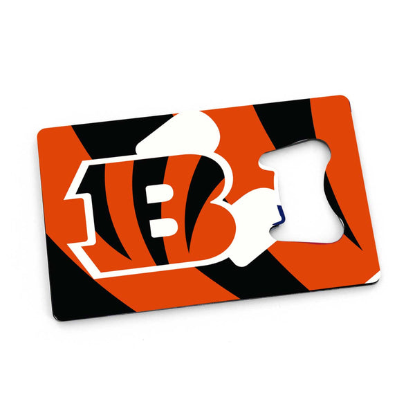 WHOLESALE CINCINNATI BENGALS CREDIT CARD BOTTLE OPENER MAGNET