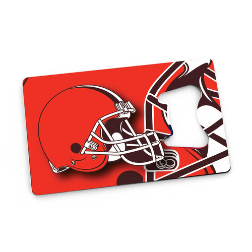 WHOLESALE CLEVELAND BROWNS CREDIT CARD BOTTLE OPENER MAGNET