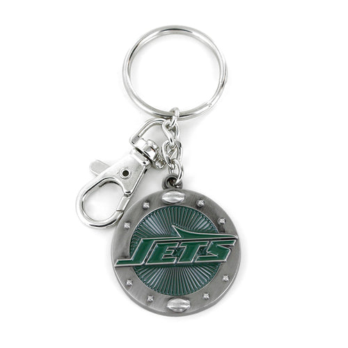 WHOLESALE NEW YORK JETS IMPACT KEYCHAIN