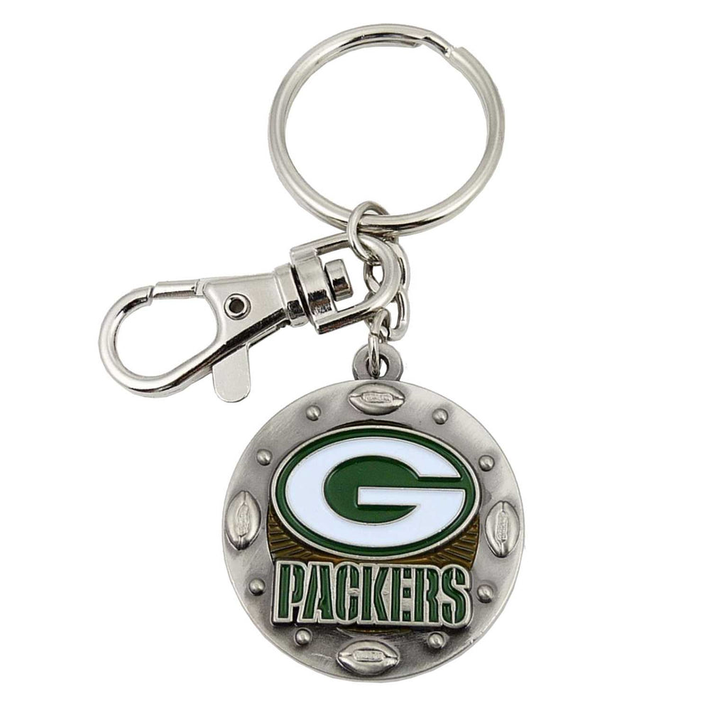 WHOLESALE GREEN BAY PACKERS IMPACT KEYCHAIN