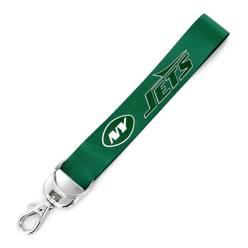 WHOLESALE NEW YORK JETS DELUXE WRISTLET KEYCHAIN