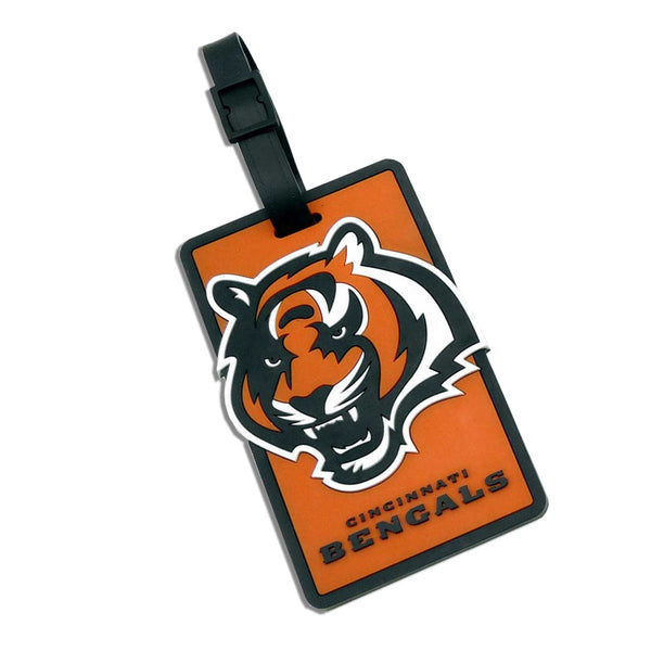 WHOLESALE CINCINNATI BENGALS SOFT BAG TAG