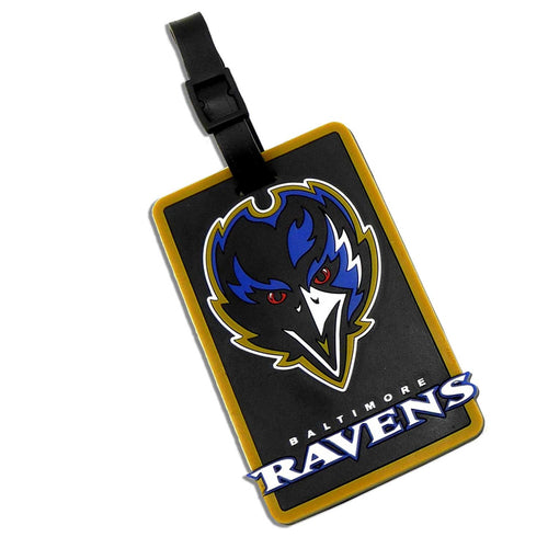 WHOLESALE BALTIMORE RAVENS SOFT BAG TAG