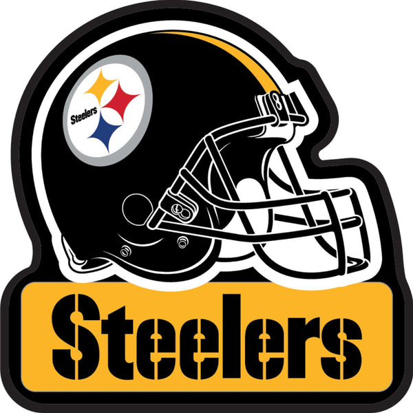 WHOLESALE PITTSBURGH STEELERS 3" FOOTBALL HELMET MAGNET