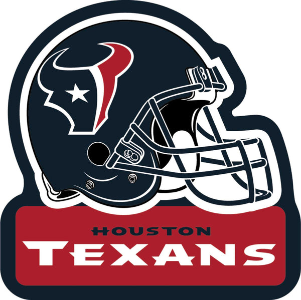 WHOLESALE HOUSTON TEXANS HELMET WORDMARK MAGNET